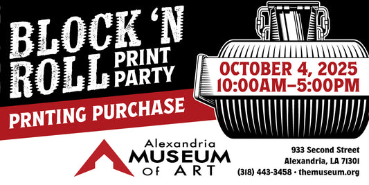 ARTISTS ONLY- Block n' Roll Steamroller Printing