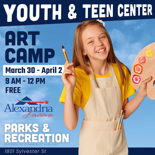 SOLD OUT- City of Alexandria Art Camp- Spring Break